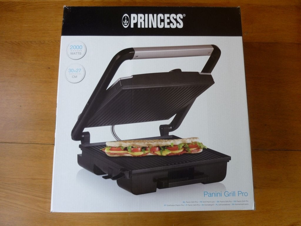 Princess Panini Grill Pro  contactgrill, Witgoed en Apparatuur, Ophalen of Verzenden, Nieuw