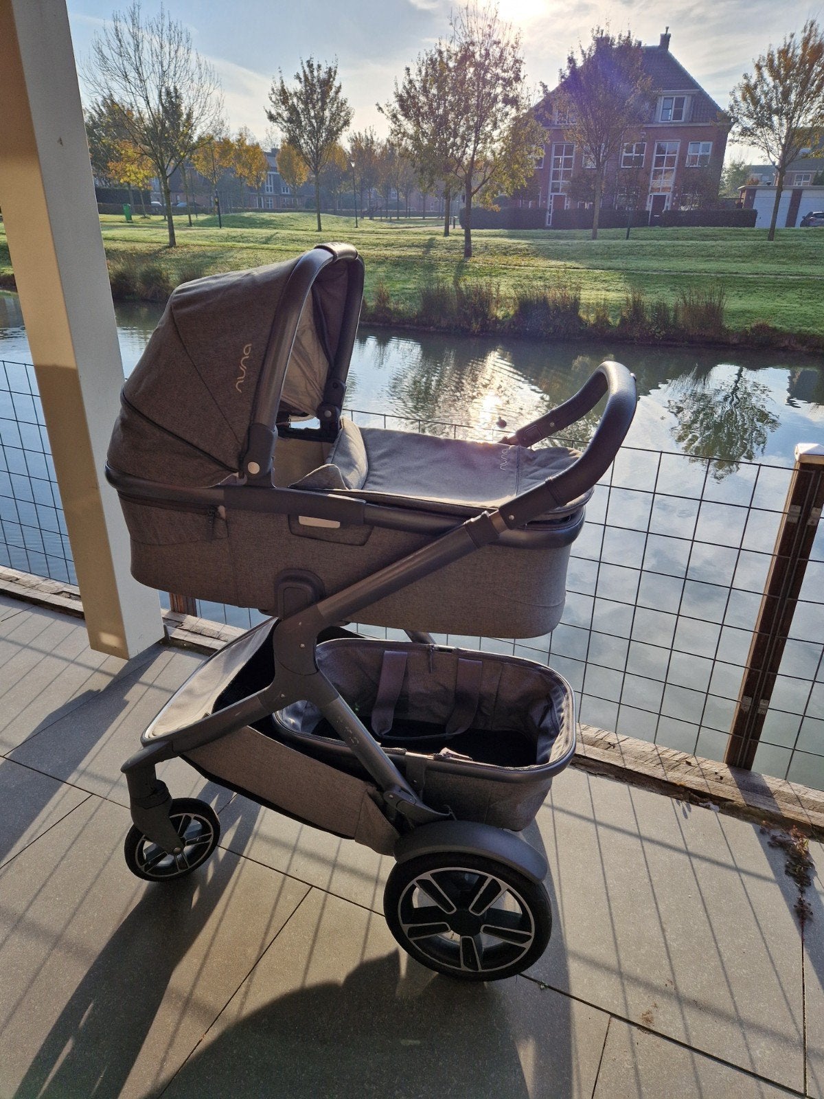 Kinderwagen nuna demi grow (optie voor duowagen), Gebruikt, Duowagen, Combiwagen, Ophalen
