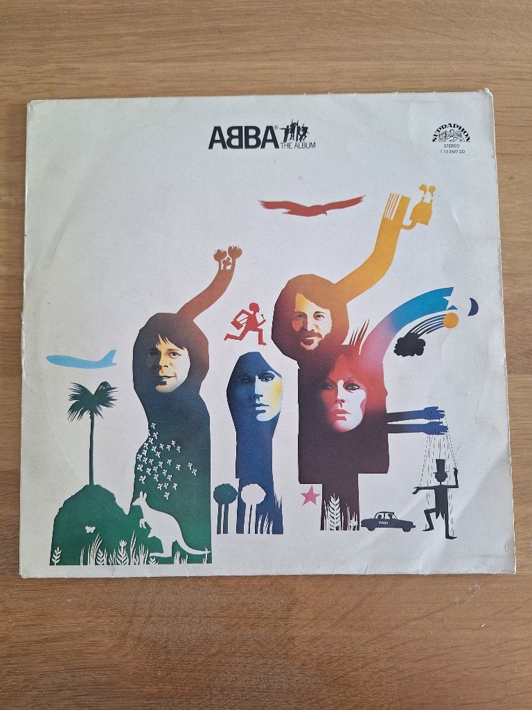 Uit Tsjechië ABBA lp The Album, Cd's en Dvd's, LP, Gebruikt, Fotohoes, 12 inch