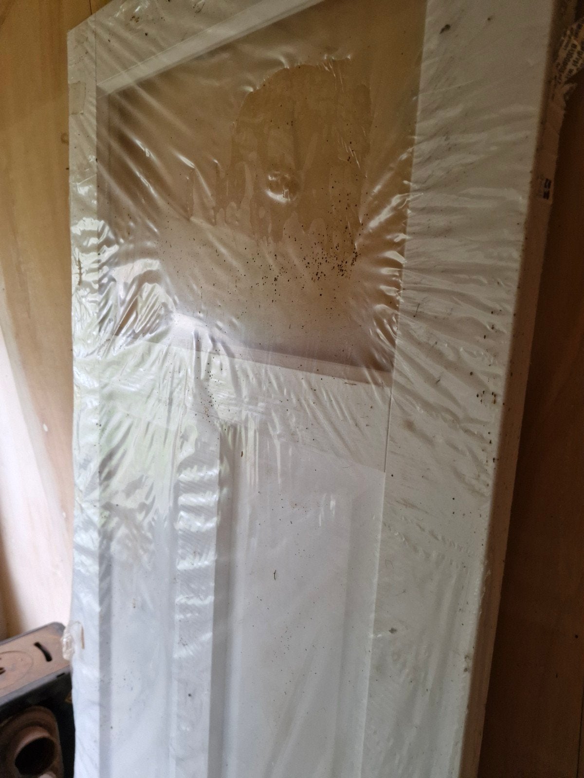 slaapkamerdeur met opening voor glas en panelen, Ophalen of Verzenden, Nieuw, Overige materialen, Minder dan 4 cm