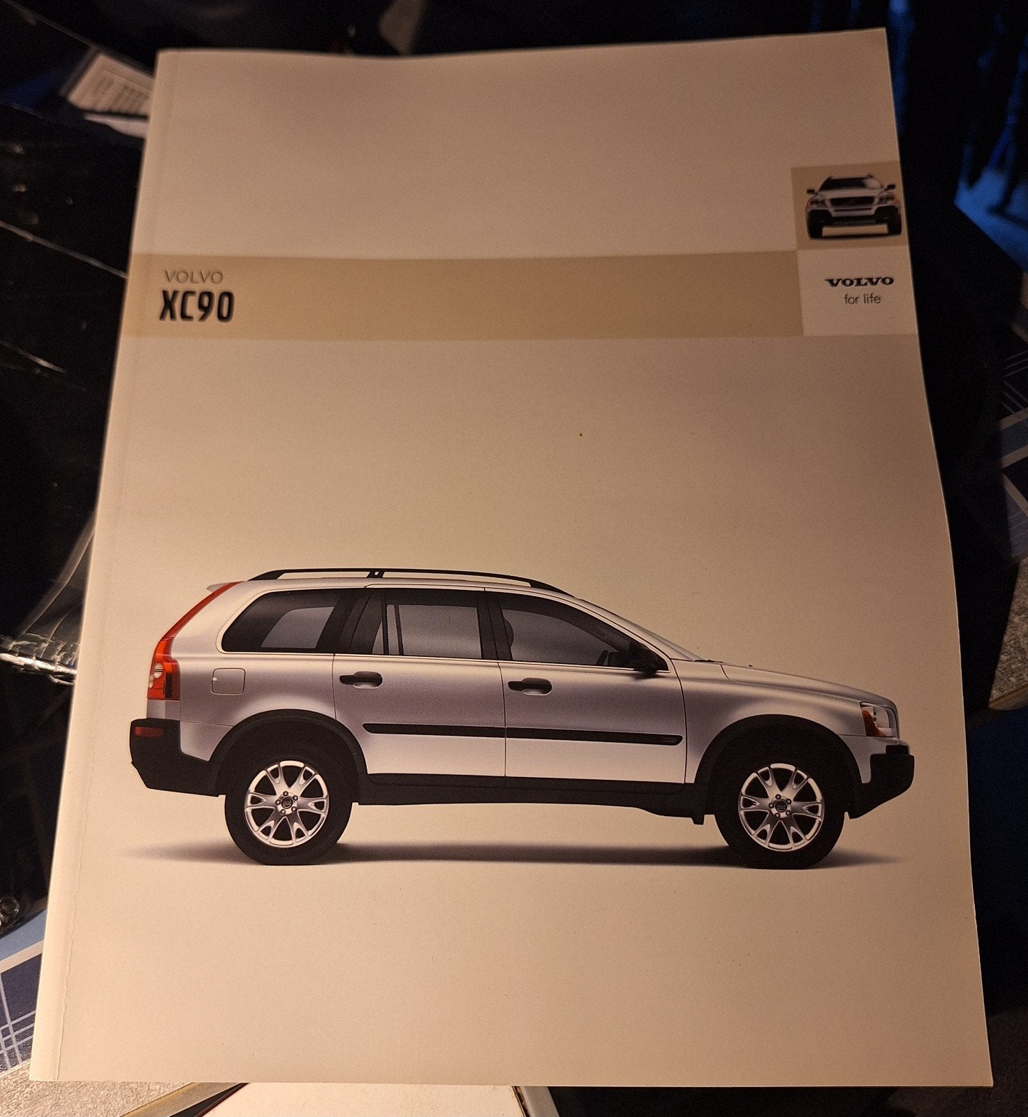 folder en prijslijst volvo xc90, Ophalen of Verzenden, Zo goed als nieuw, Volvo