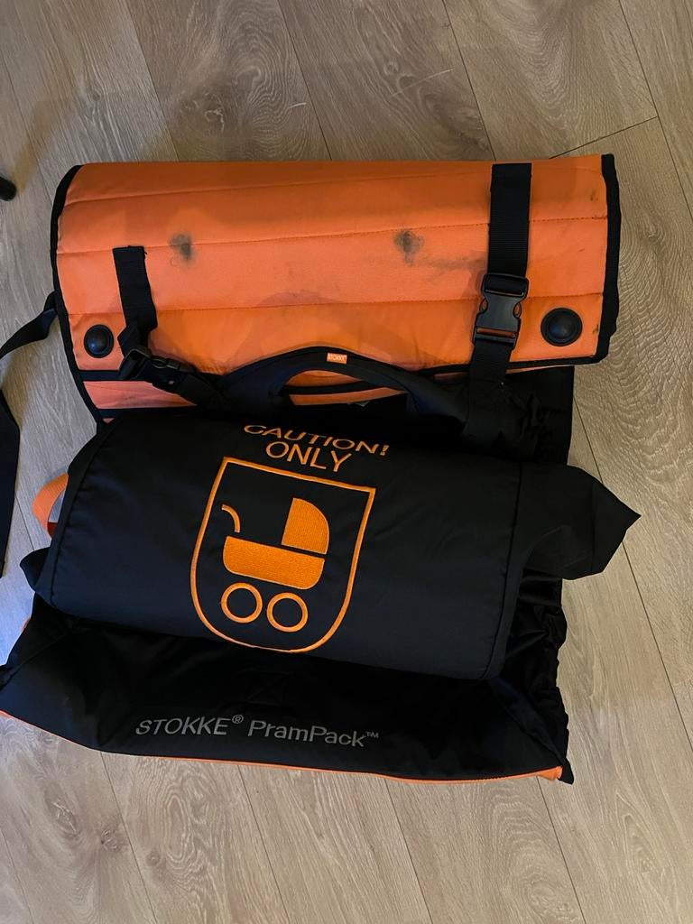 Te koop: Transporttas Stokke PramPack €70,-, Ophalen of Verzenden, Gebruikt