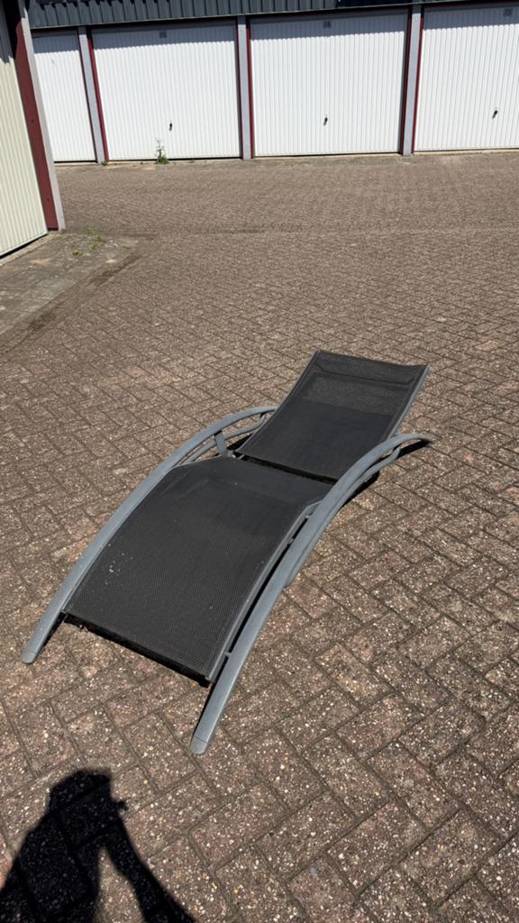Design Relax Ligbed / Wellness Zonnebed – Modern Tuinligbed, Tuin en Terras, Ligbedden, Ophalen, Gebruikt, Aluminium