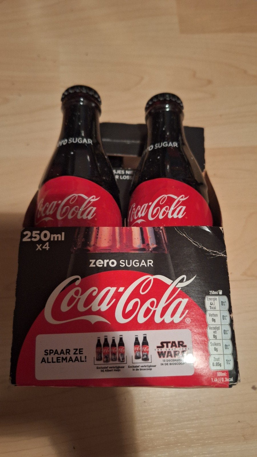 Coca-Cola Zero Sugar Star Wars Limited Edition Flessen, Verzamelen, Ophalen