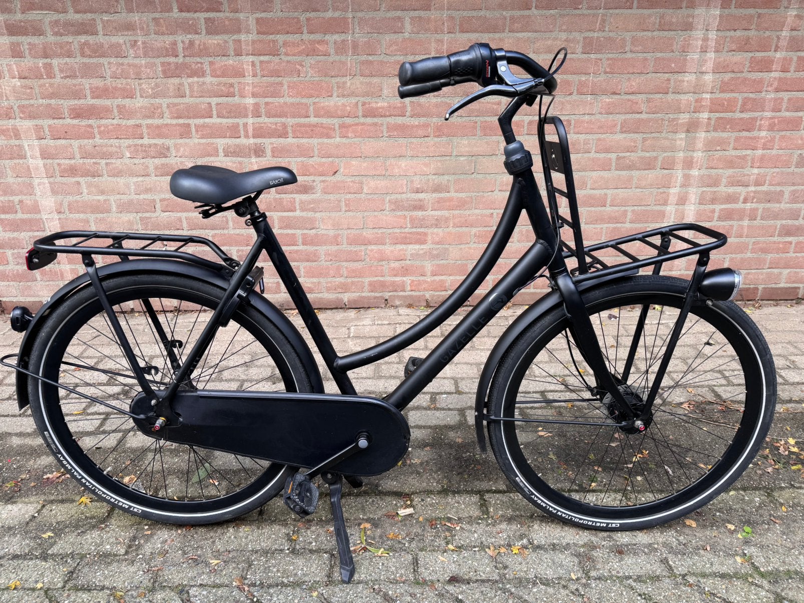 Gazelle PuurNL D59 damesfiets – 28 inch, 56 cm of meer, Ophalen, Zo goed als nieuw, Versnellingen