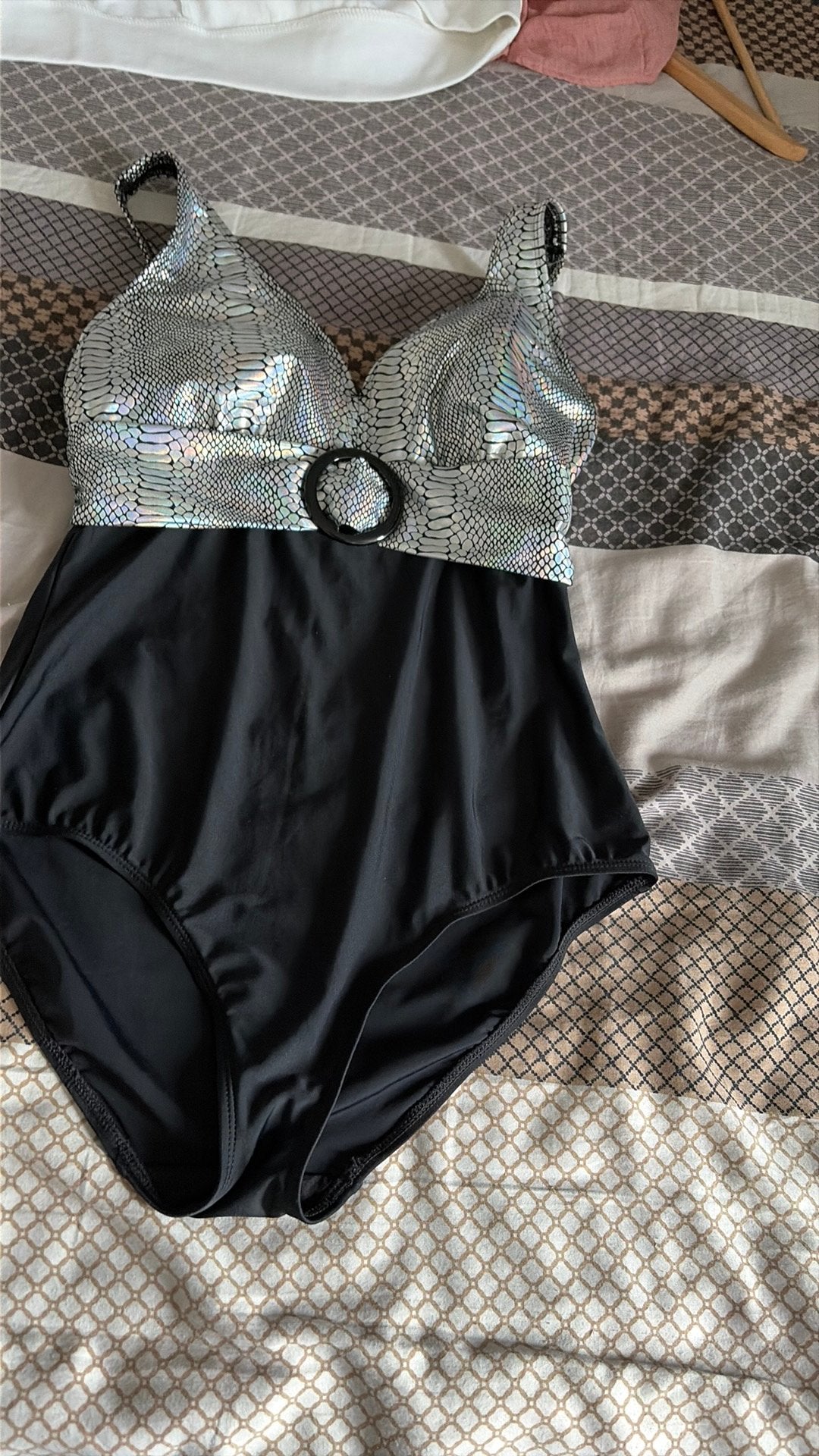 Badpak nieuw maat 42, Kleding | Dames, Ophalen of Verzenden, Nieuw, Zwart, Badpak