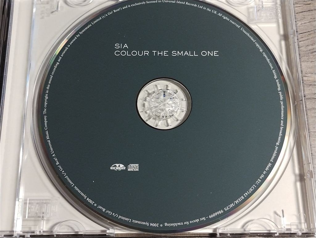 Sia ‎– Colour The Small One, Ophalen of Verzenden, Zo goed als nieuw, Pop