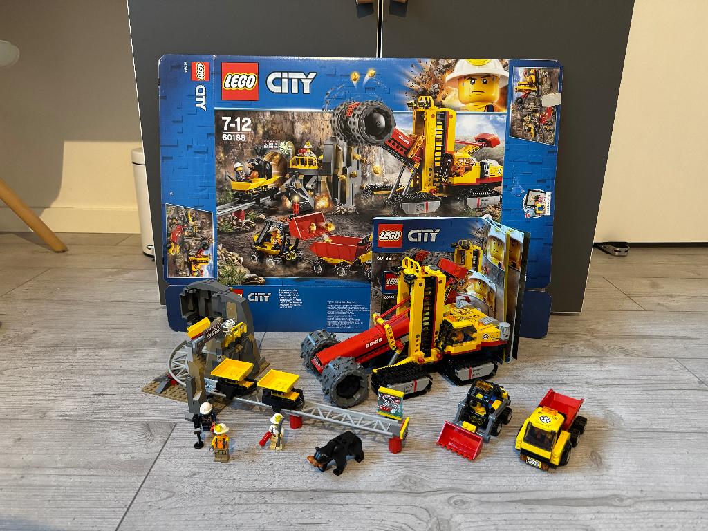 Lego 60188 City Mijnbouwexpertlocatie (Compleet met Doos), Kinderen en Baby's, Speelgoed | Duplo en Lego, Ophalen of Verzenden