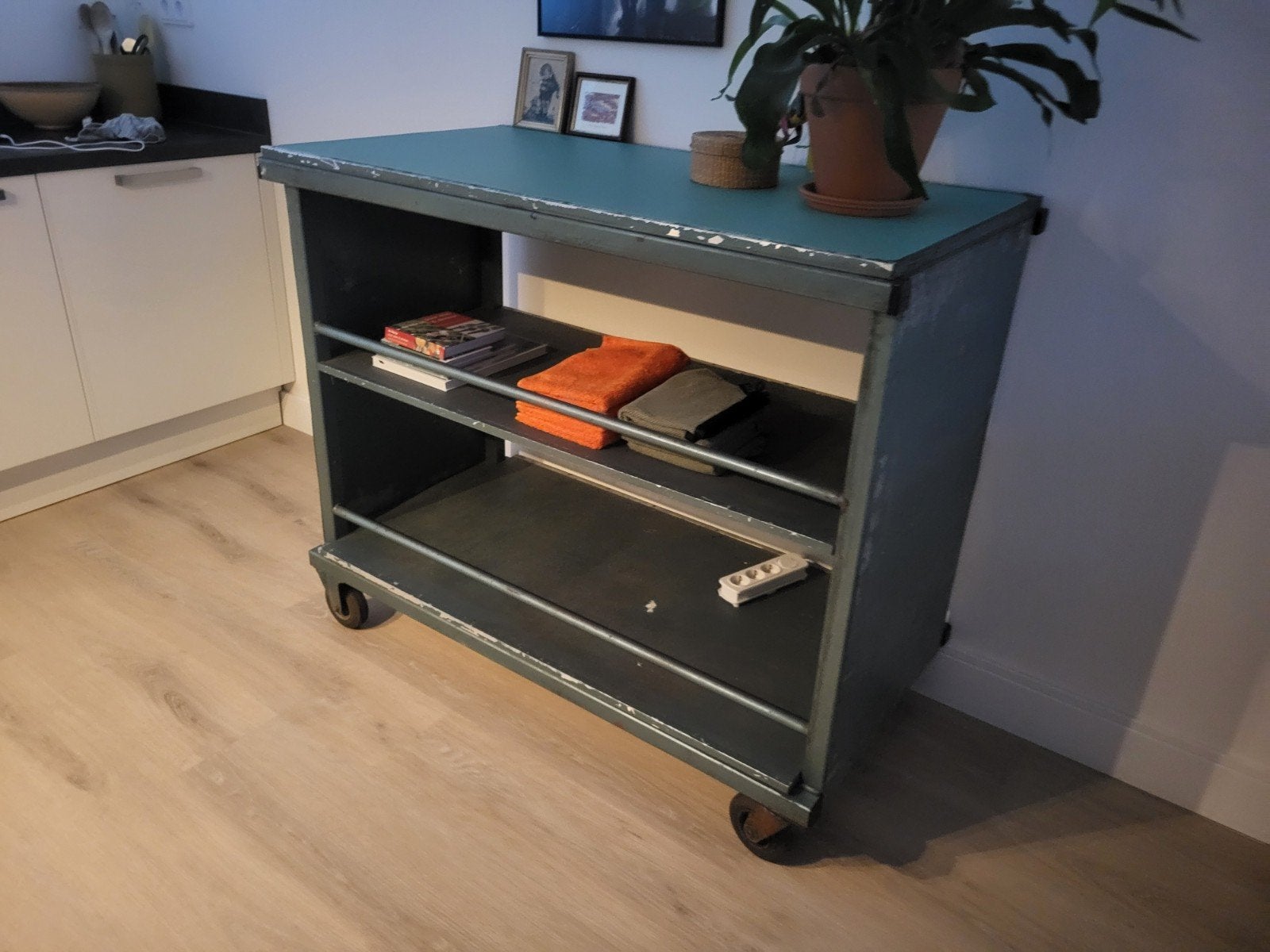 Vintage open kast, Ophalen of Verzenden, 25 tot 50 cm