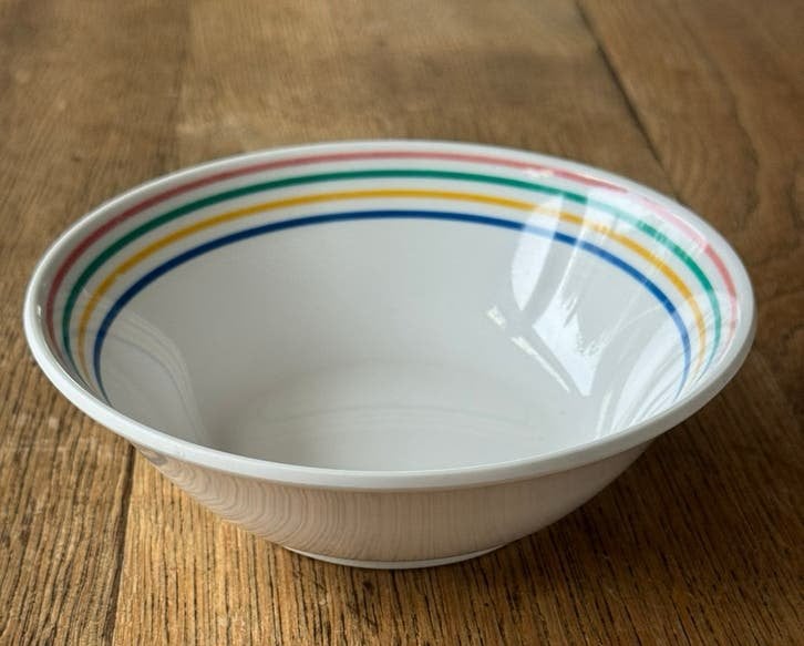 Vintage melamine schaaltje - 16 cm, Ophalen of Verzenden, Gebruikt