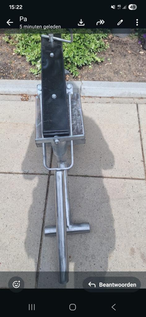 Almi 33 easy knipmachine knipper  ( wacker trilplaat ), Ophalen of Verzenden, Zo goed als nieuw