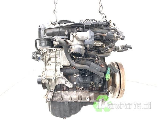 Motor van een Audi A4, Gebruikt, -, -, -