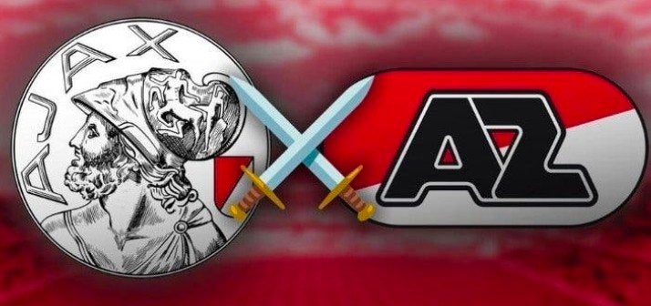 2x AJAX-AZ 1e ring naast elkaar, Tickets en Kaartjes, Twee personen, Oktober