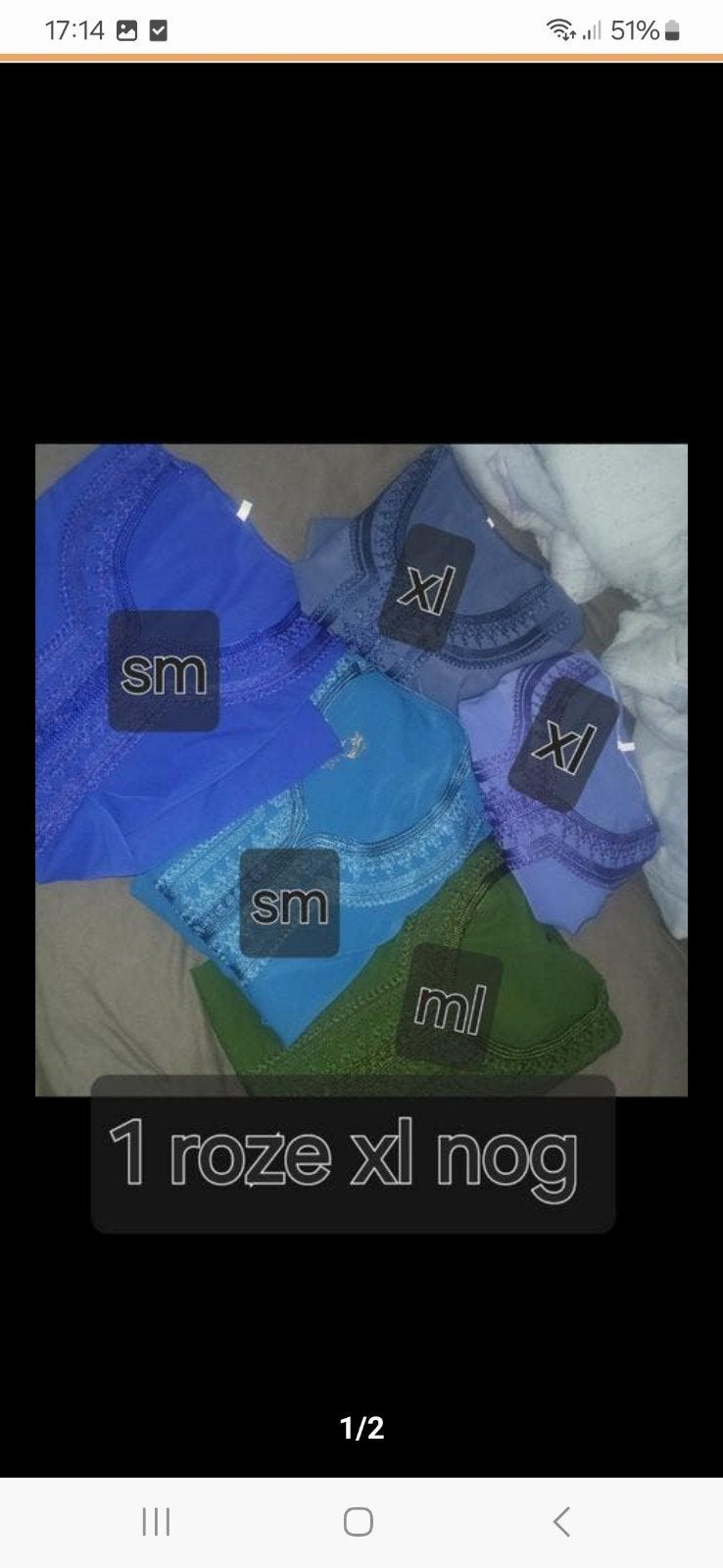 Nieuwe Marokkaanse jurken - Diverse maten en kleuren, Blauw, Nieuw, Onder de knie, Ophalen