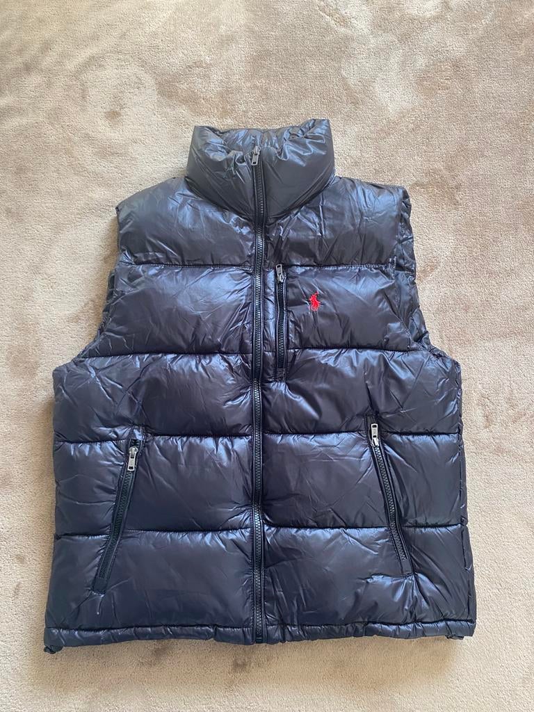 Ralph Lauren Navy Blue Bodywarmer, Ophalen of Verzenden, Zo goed als nieuw, Maat 48/50 (M), Zwart