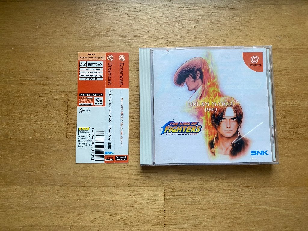 The king of fighters 1999 dream match sega dreamcast japan, Spelcomputers en Games, Games | Sega, 1 speler, Ophalen of Verzenden