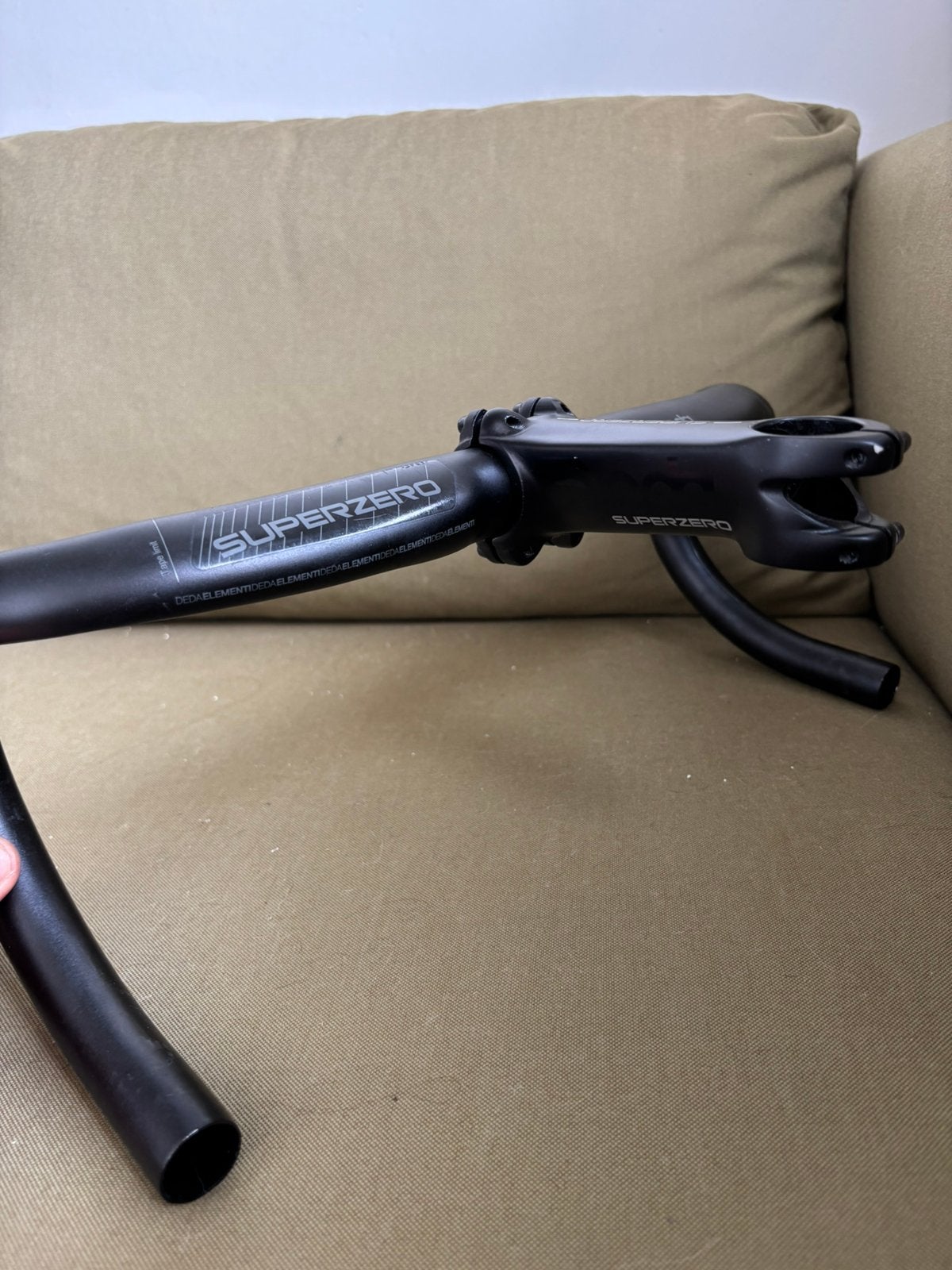 Deda superzero stuur en stuurpen combo, Ophalen of Verzenden, Gebruikt, Stuur