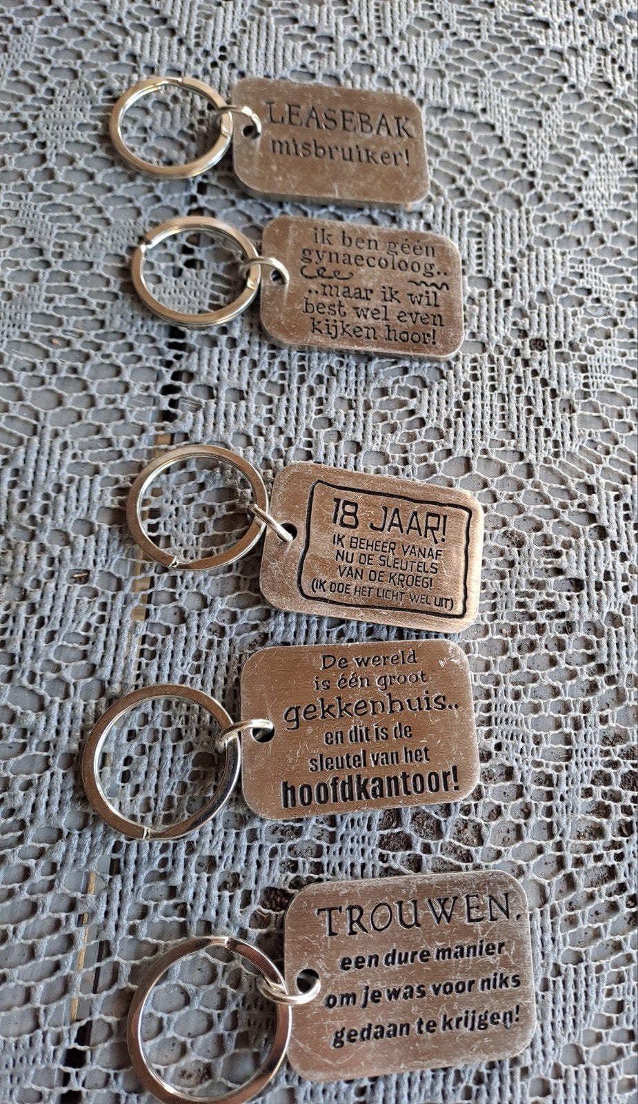 partij sleutelhangers paperdreams 580 stuks, Ophalen, Nieuw, Merk