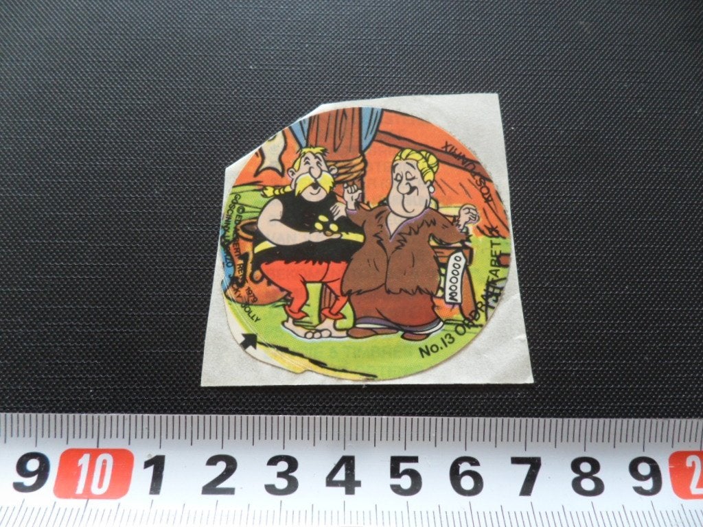 sticker strip als asterix en obelix man vrouw #13, Ophalen, Zo goed als nieuw