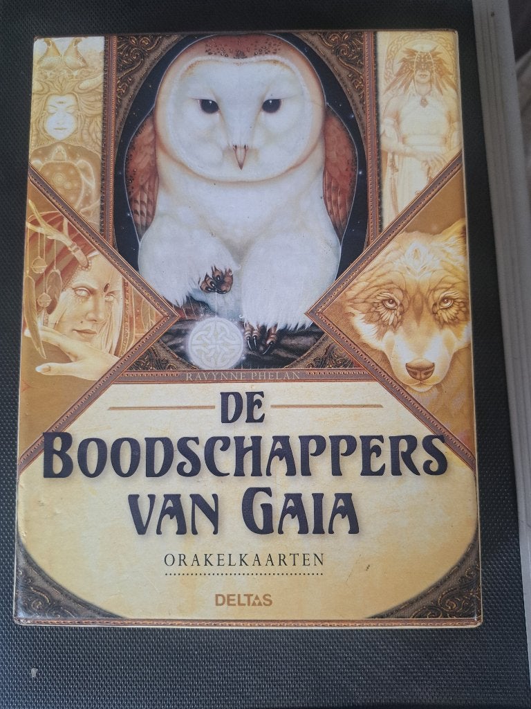 De Boodschappers van Gaia - Orakelkaarten, Tarot of Kaarten leggen, Overige typen, Ophalen of Verzenden, Zo goed als nieuw