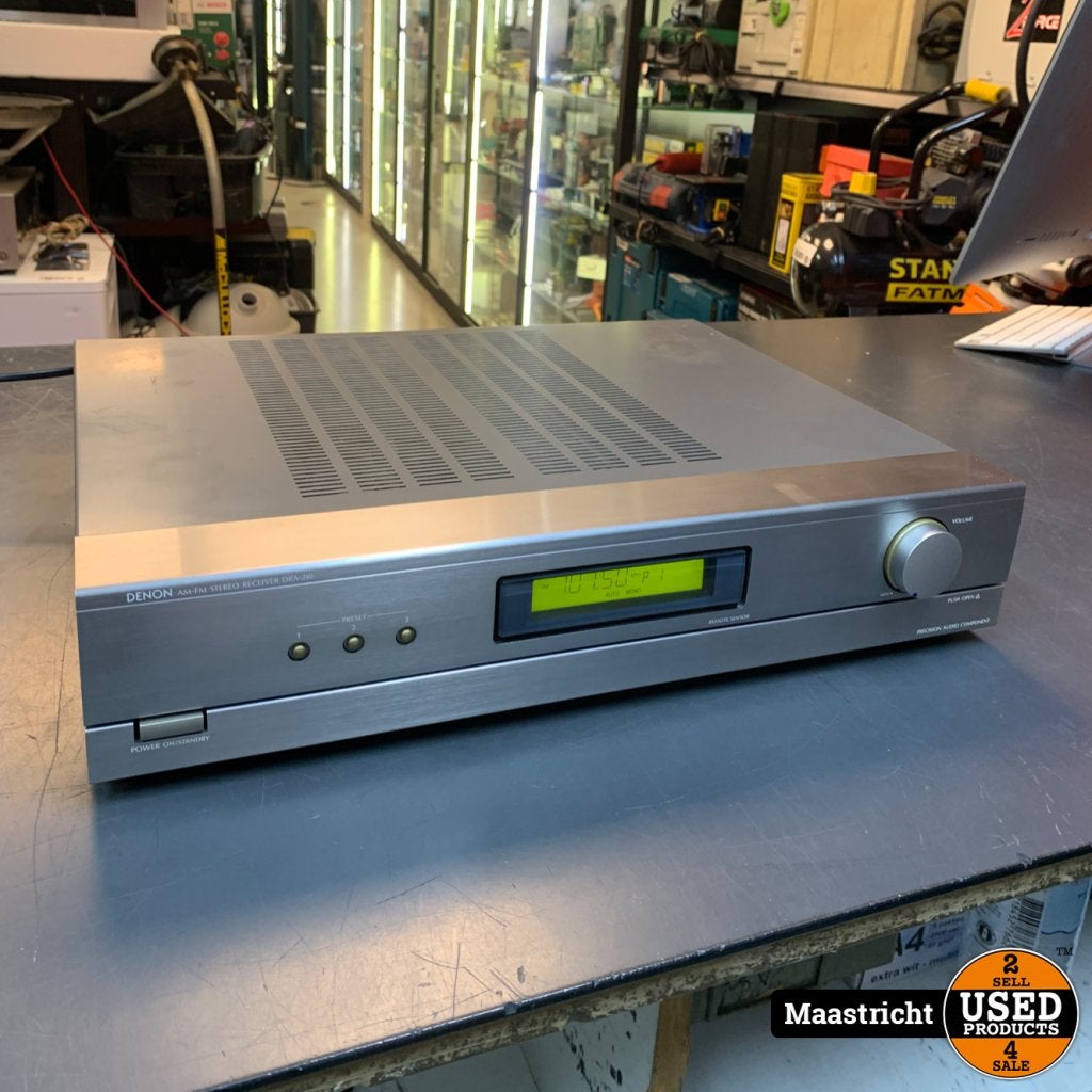DENON DRA-210 stereo versterker - Incl. afstandsbediening, Denon, Gebruikt, Support@denon.com, 1-1-1, Shin-Yokohama
Kohoku-ku, Yokohama 222-0033
Japan