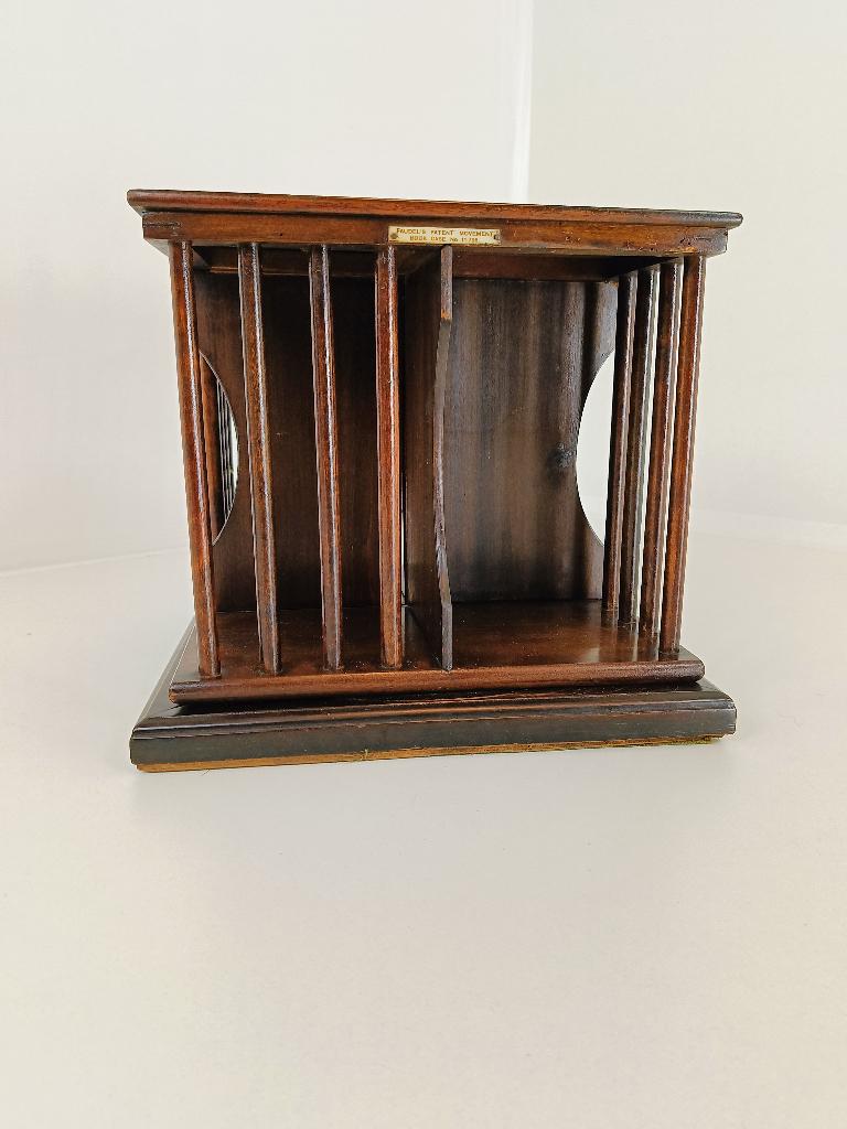 mooie antieke tafel boekenmolen boekenstandaard, Ophalen of Verzenden