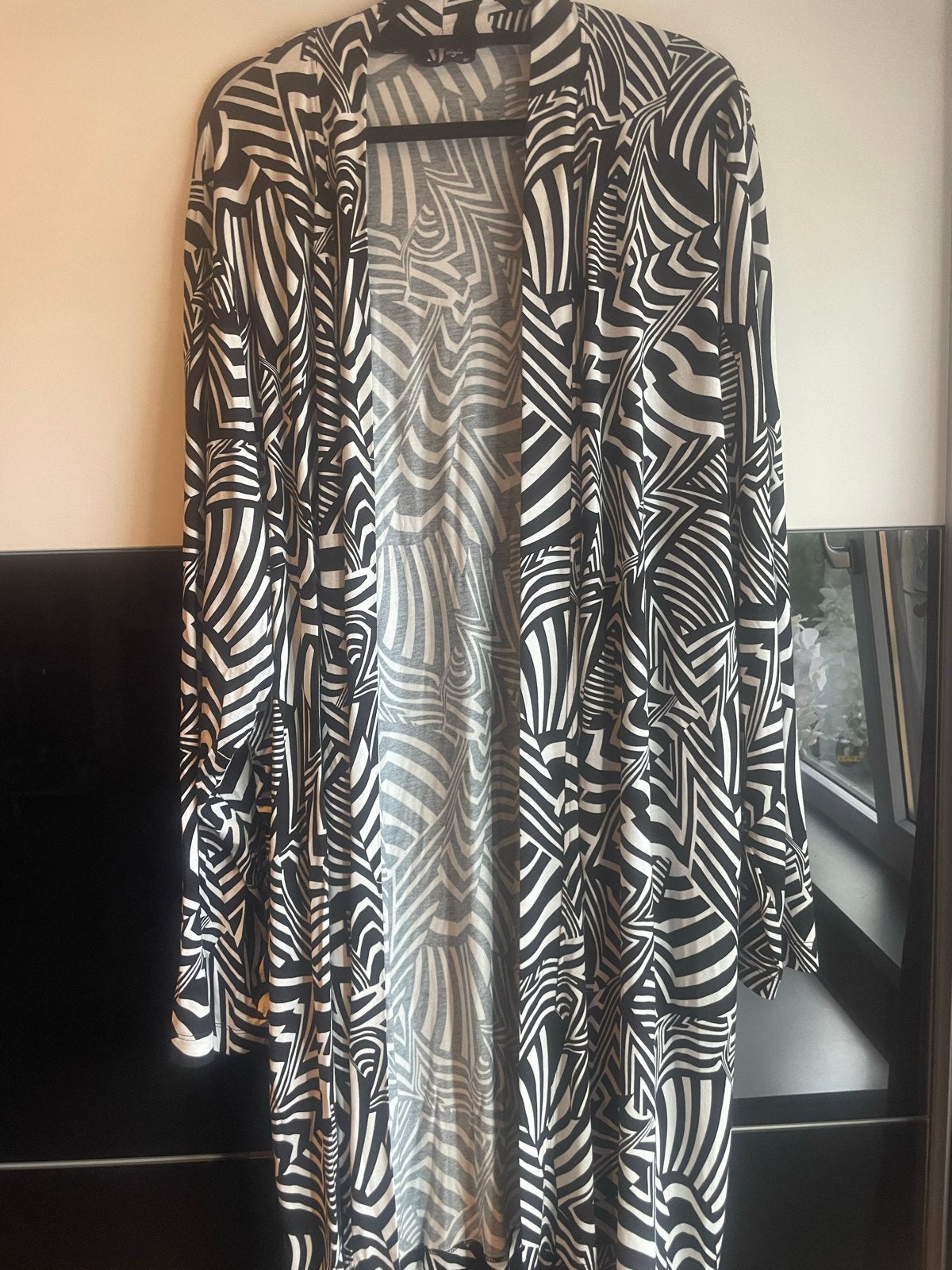 MJ Style vest mt 60 nieuw! Zwart-wit patroon, Kleding | Dames, Grote Maten, Ophalen of Verzenden, Nieuw, Zwart
