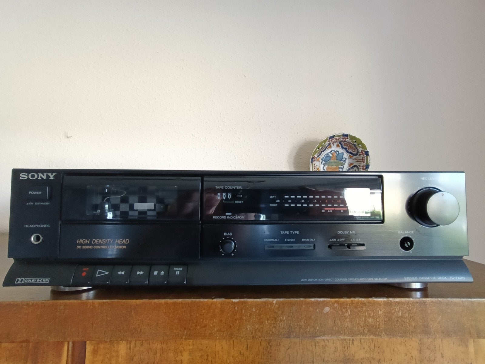 Sony Cassettedeck TC-FX211, Audio, Tv en Foto, Cassettedecks, Ophalen of Verzenden, Enkel, Sony