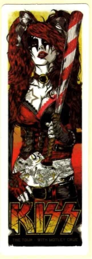 Kiss sticker #5, Verzamelen, Verzenden, Nieuw, Foto of Kaart