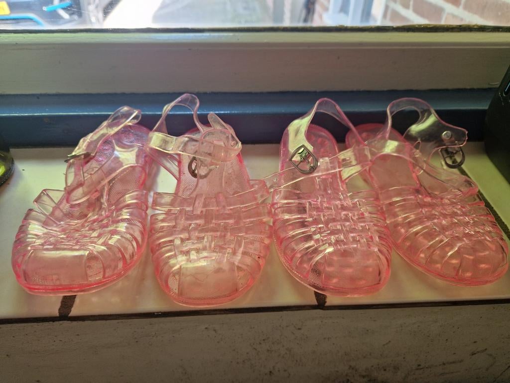 Roze waterschoenen maat 28 en 29, Ophalen of Verzenden, Gebruikt, Meisje, Schoenen