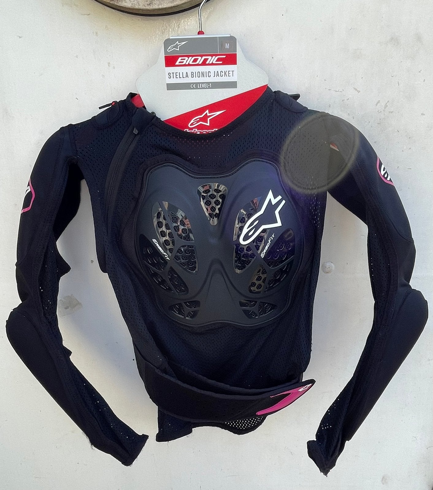 Alpinestars bionic dames bodyprotector maat M, Motoren, Ophalen of Verzenden, Tweedehands, Dames