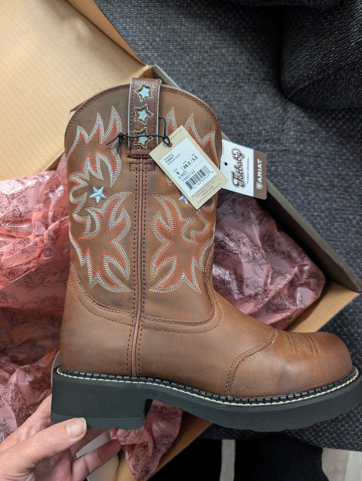 Ariat laarzen nieuw ! Maat 38.5, Ophalen of Verzenden, Schoeisel