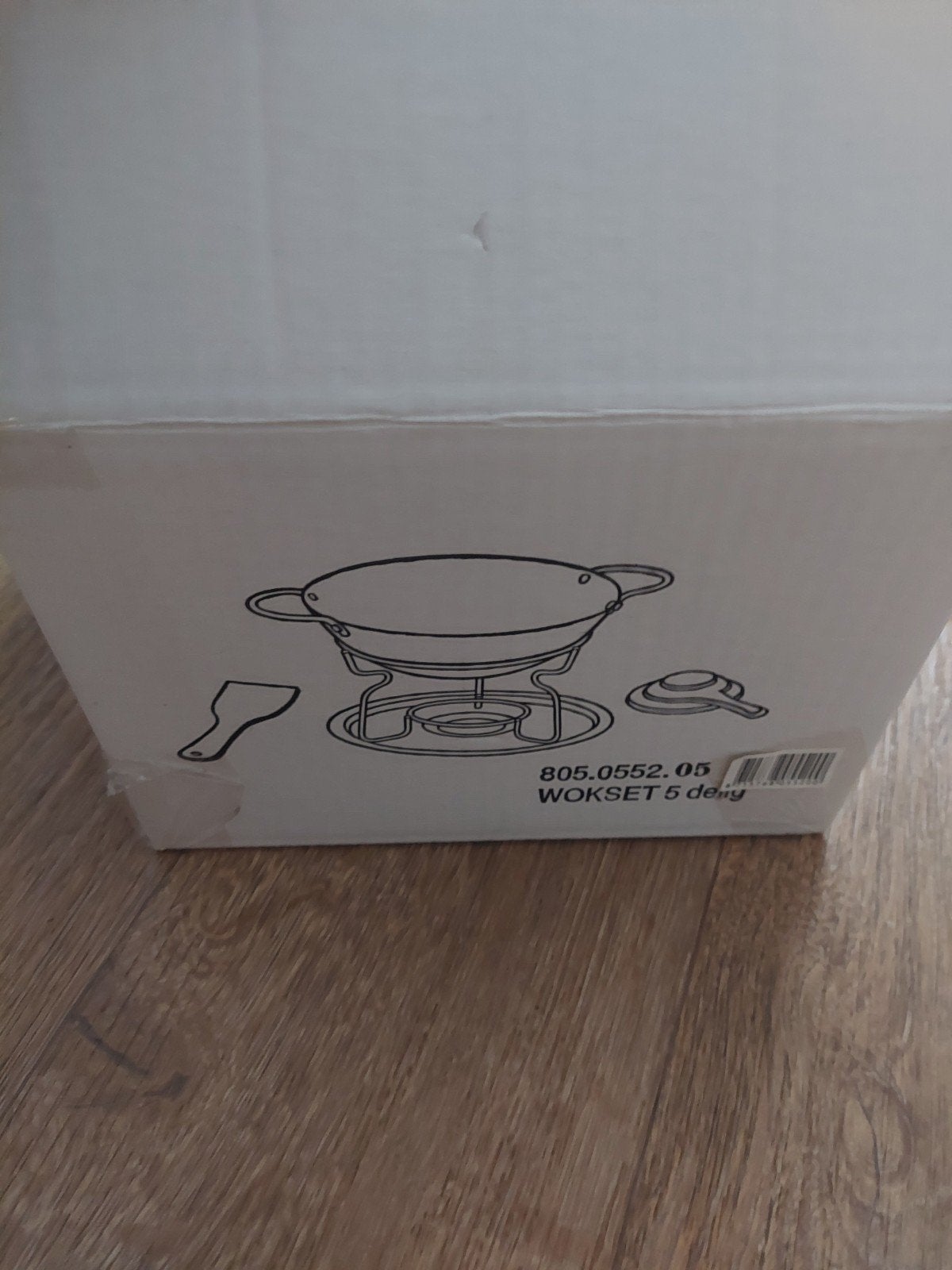 Nieuw 5-delig Wokset - Compleet in doos, Ophalen, Nieuw