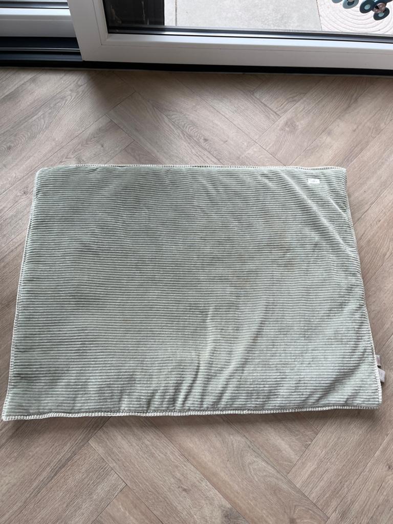 Koeka Boxkleed Vik - Zand & Groen - Omkeerbaar & Wasbaar, Kinderen en Baby's, Ophalen, Zo goed als nieuw