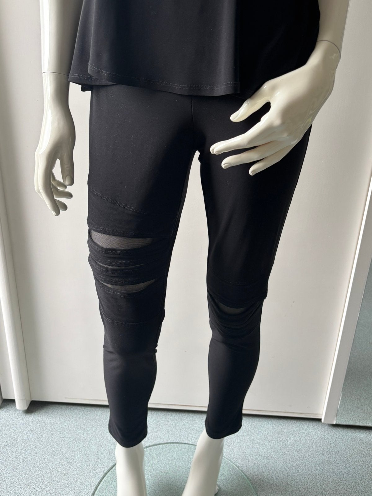 Joseph Ribkoff broek/legging maat 40, Maat 38/40 (M), Zwart, Joseph Ribkoff, Ophalen of Verzenden