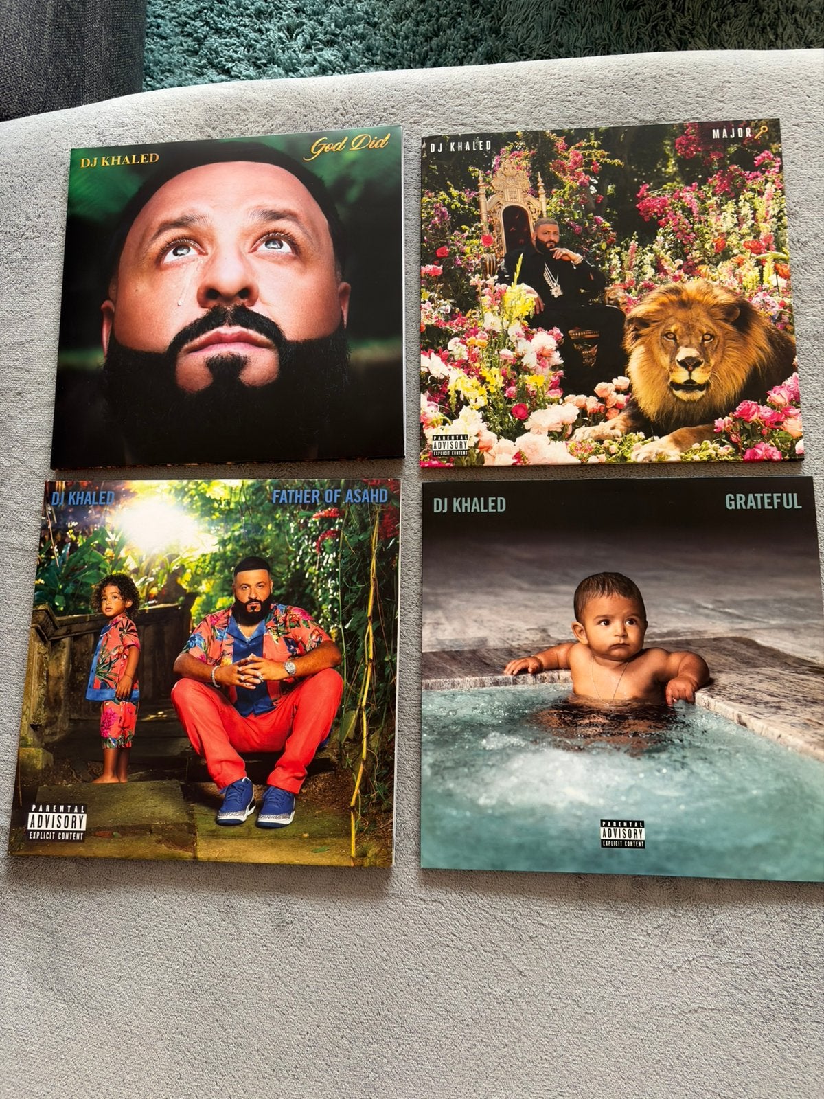 4x DJ Khaled Vinyl, Ophalen of Verzenden, Zo goed als nieuw, 12 inch