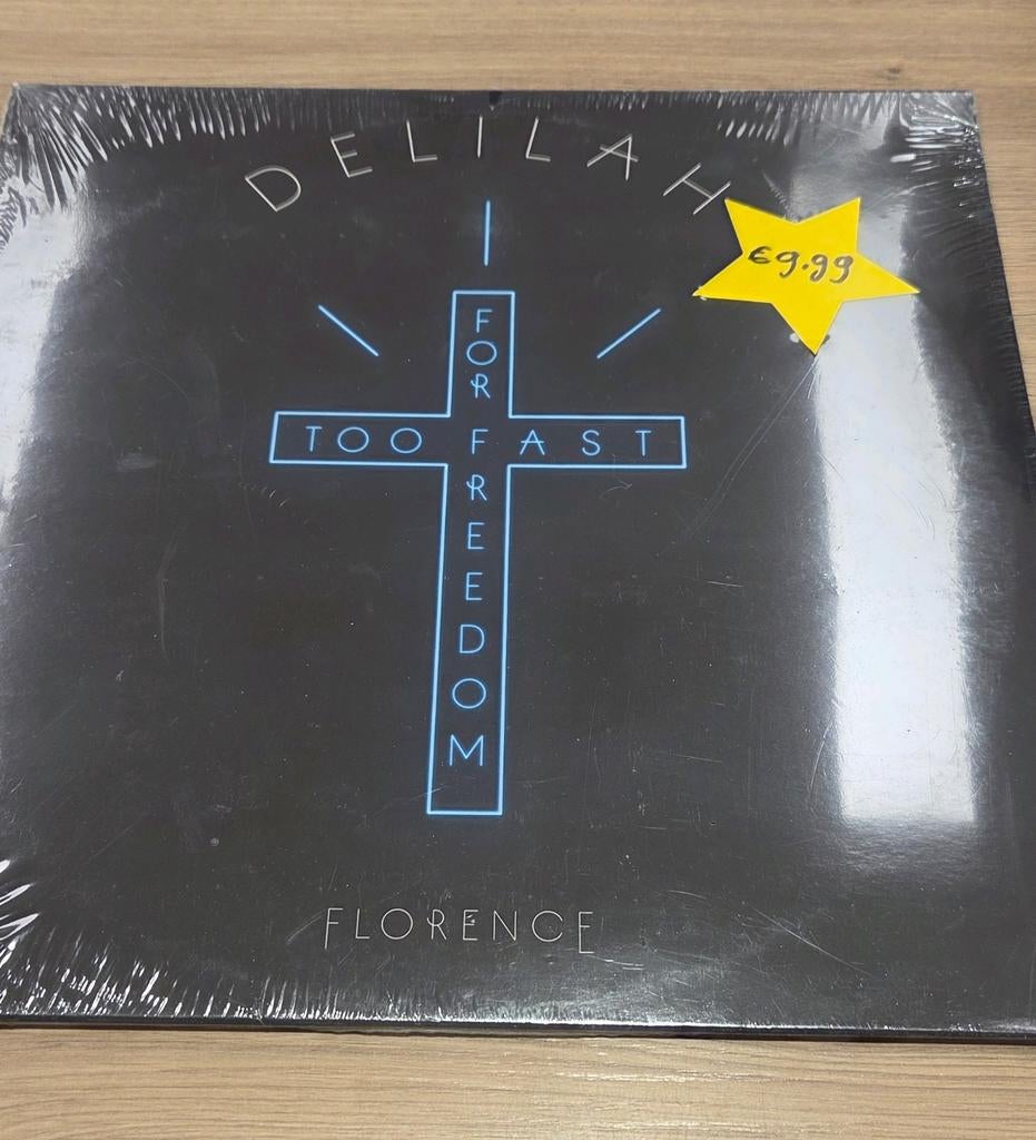Lp van florance + the machine: Delilah. Too fast for freedom, Ophalen of Verzenden