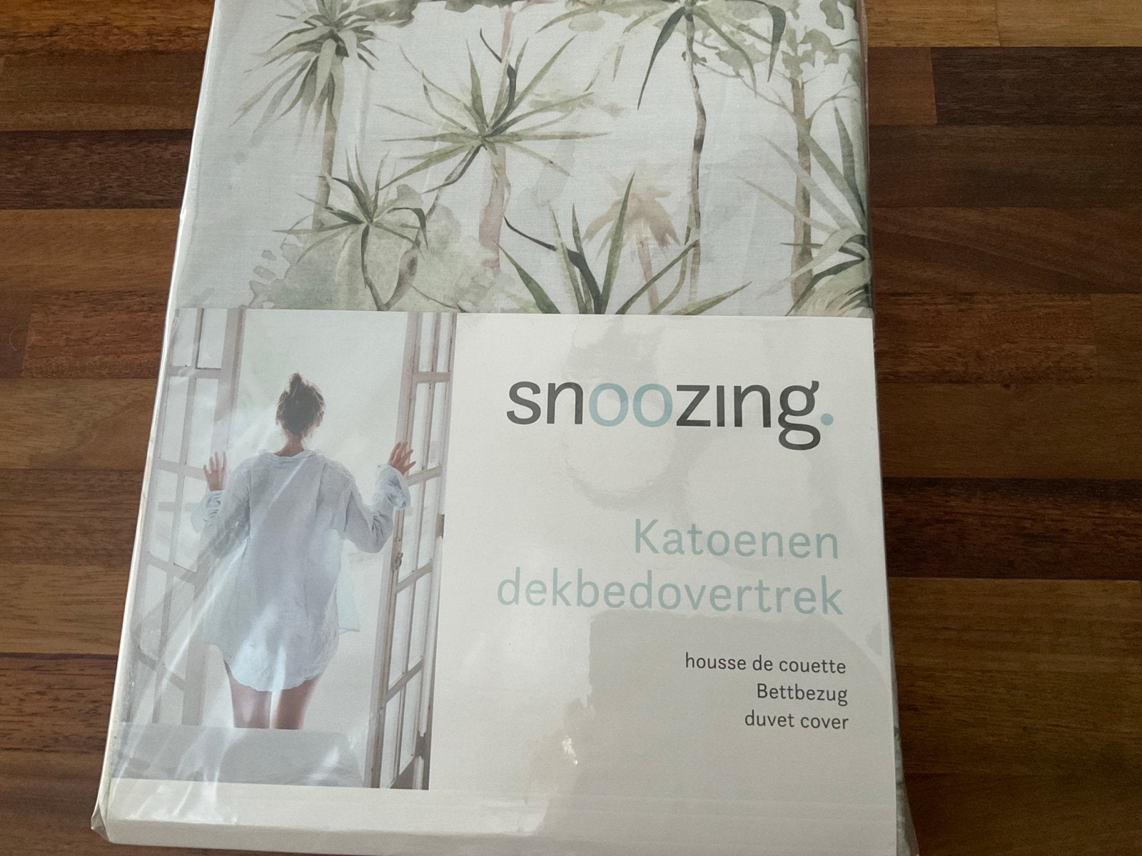 Snoozing Dekbedovertrek Tymon 2-persoons 100% Katoen, Meerkleurig, Dekbedovertrek, Katoen, Ophalen of Verzenden