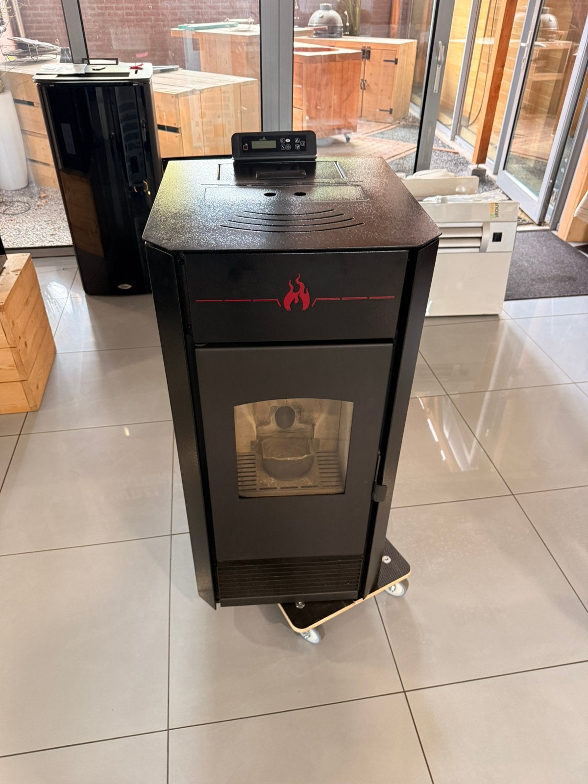 Pelletkachel 14 kW, Ophalen of Verzenden, Zo goed als nieuw, Overige brandstoffen, Pelletkachel