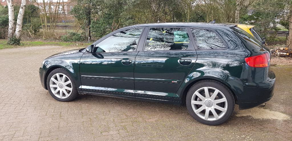 Audi A3 2.0 Tfsi Sportback Quattro 147KW 2005 S-line, Auto's, Audi, Zwart, 4 cilinders, 1984 cc, 11 km/l