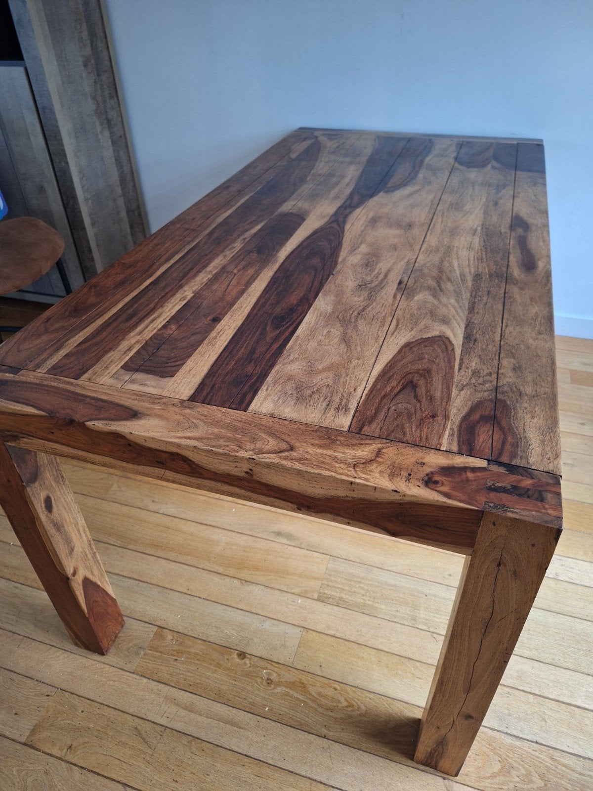 Eettafel, Huis en Inrichting, Tafels | Eettafels, Ophalen, Gebruikt, 50 tot 100 cm, 150 tot 200 cm