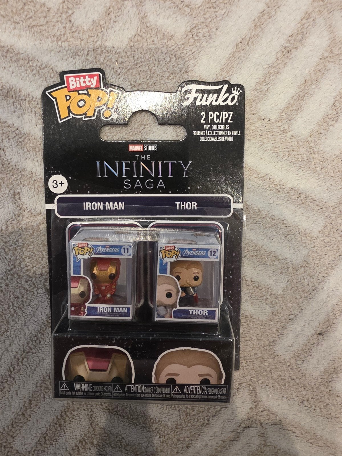 Funko Bitty Pop Infinity Saga Iron Man & Thor, Verzamelen, Ophalen of Verzenden
