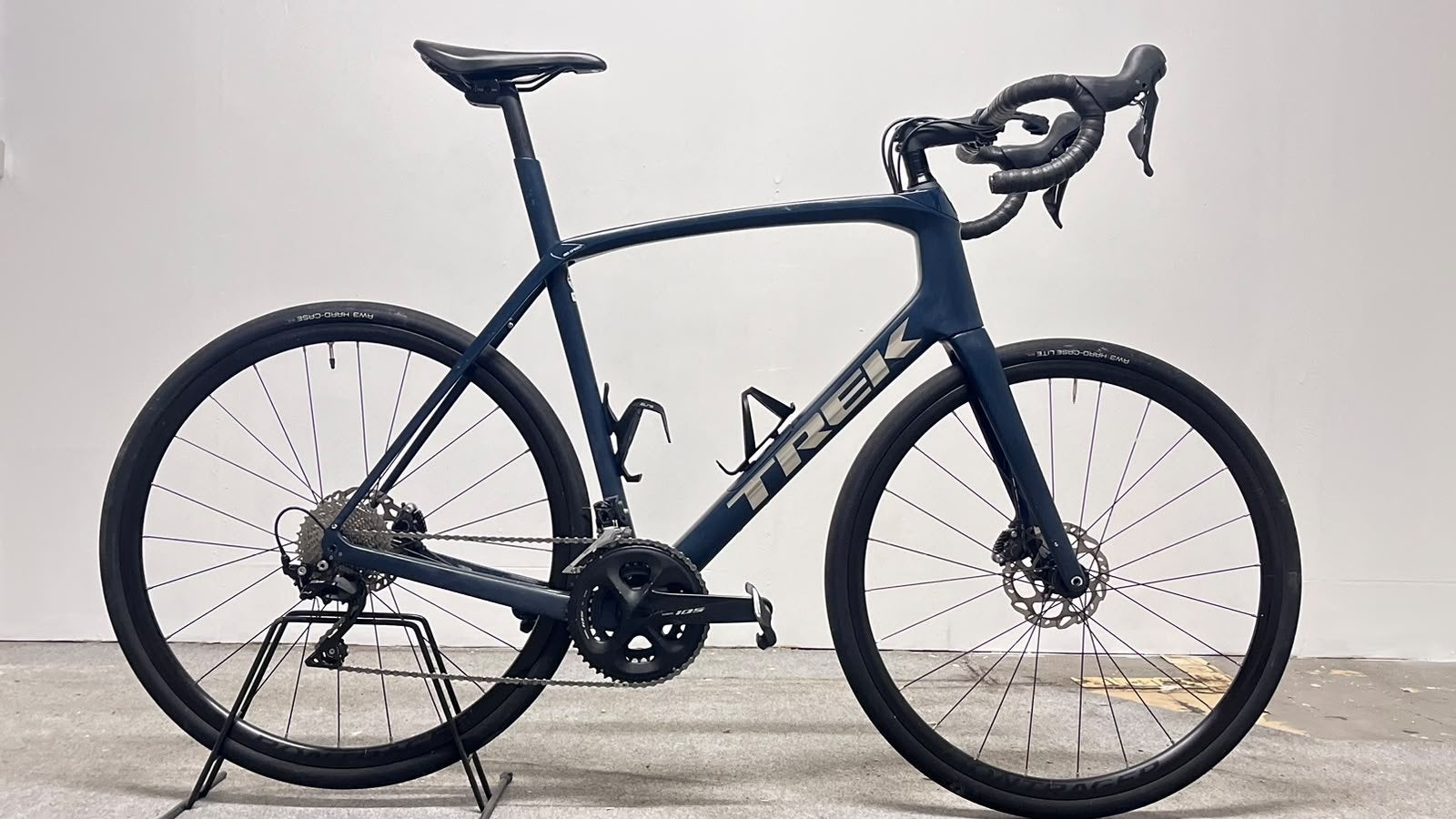 Trek Domane SL 5 Racefiets maat 60 - Shimano 105 2x11, Fietsen en Brommers, Overige merken, Gebruikt, Carbon, Ophalen of Verzenden