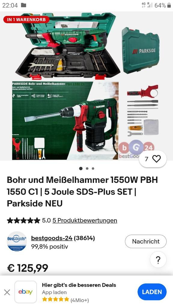 Sterke Klop breek boormachine, Doe-het-zelf en Verbouw, Gereedschap | Boormachines, Ophalen, 600 watt of meer, Boor- en/of Breekhamer