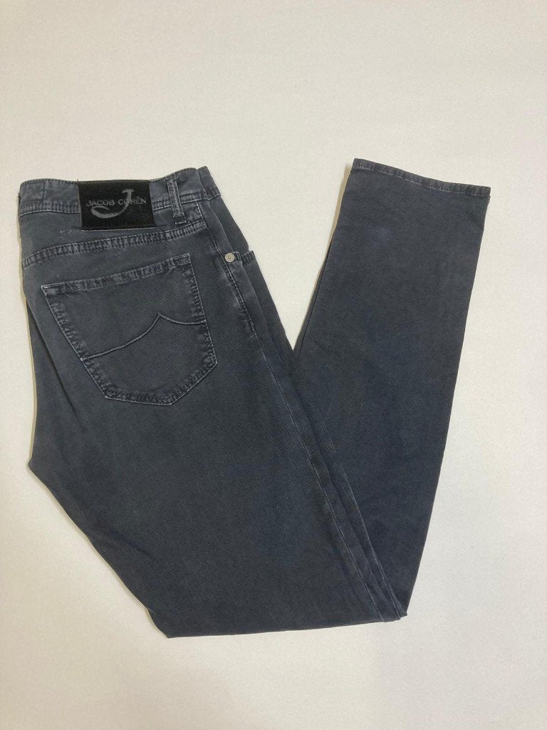 Jacob Cöhen Style J622 (NICK Slim) jeans - 34 - Darkgrey, Zwart, Ophalen of Verzenden, Zo goed als nieuw, Jacob Cohen