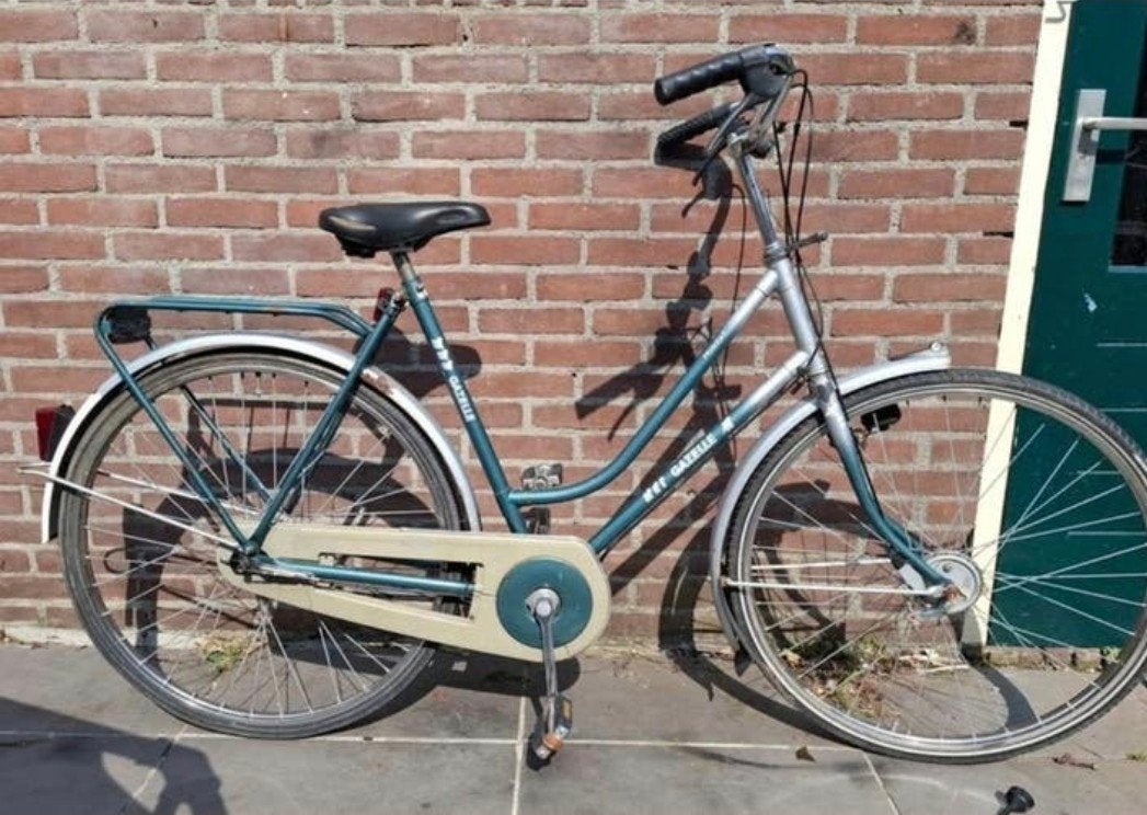 Gazelle damesfiets met 2 goede handremmen, Fietsen en Brommers, Fietsen | Dames | Damesfietsen, Ophalen, Gebruikt, Versnellingen