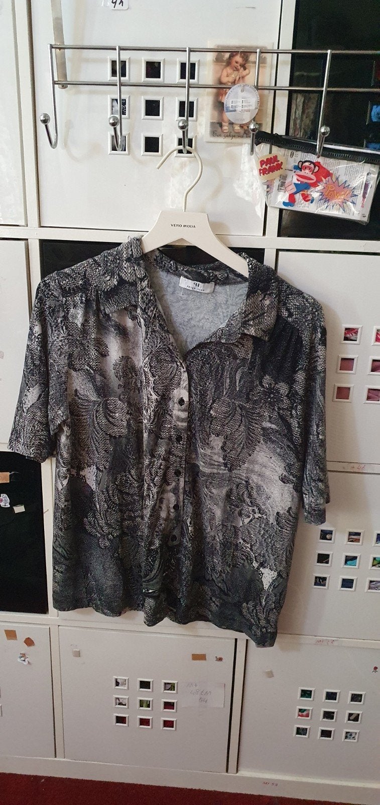 Peter hahn  stretch  blouss mt 42, Kleding | Dames, Blouses en Tunieken, Verzenden, Nieuw, Maat 42/44 (L), Zwart