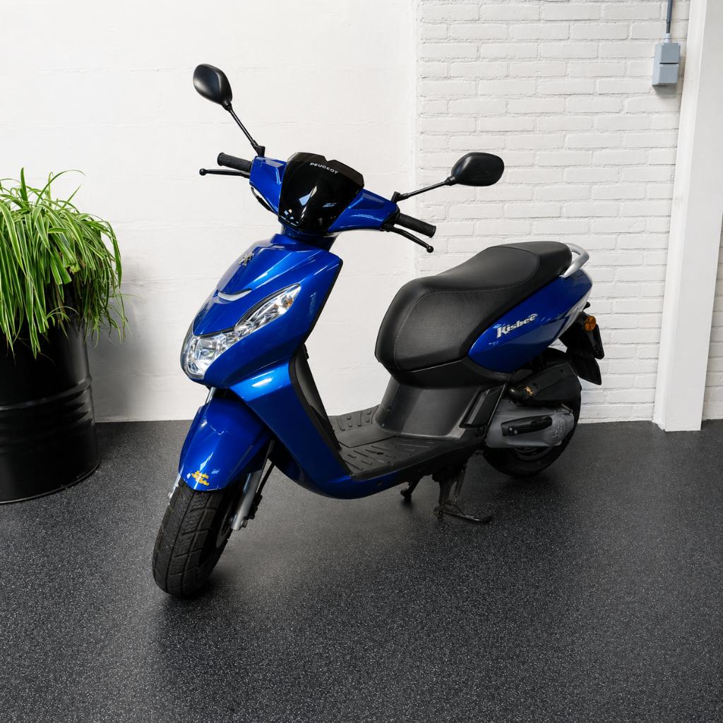 Peugeot Kisbee 45km bromscooter met garantie, Gebruikt, Overige modellen, Maximaal 45 km/u, Ophalen of Verzenden