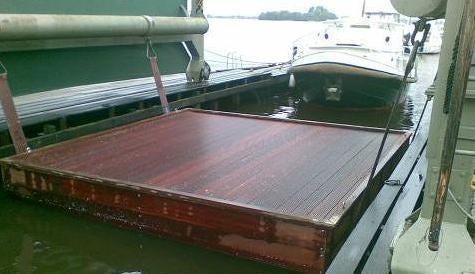 drijvende steiger ponton drijvend vlonder vlot woonark, Watersport en Boten, Ophalen, Nieuw, Overige typen