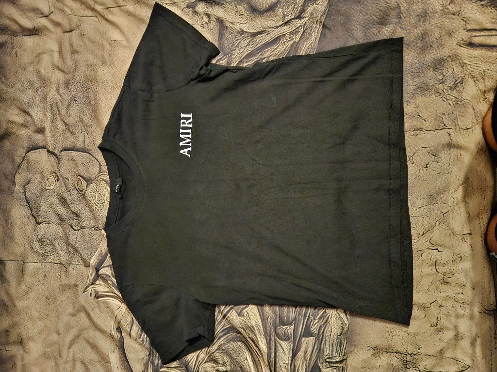 Amiri T-shirt, Kleding | Heren, Zwart, Zo goed als nieuw, Amiri, Verzenden